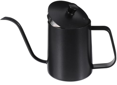 TOPBATHY Cafetera Contenedor De Elaboración De Cerveza A Mano Tetera De De Acero Inoxidable Tetera De De Goteo Manual Olla De Pico Estrecho Olla De Goteo De Mano Tetera De