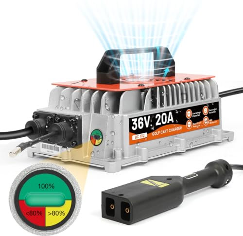 36V 20A Golf Cart Charger for Lead Acid Battery