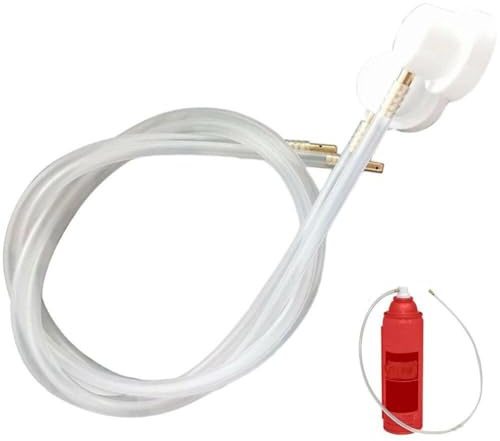 Glixoft 2pcs Fluid Film Nozzle Extension Hose for Aerosol Cans Spray 50cm Clean the Air Conditioner Extension Pipe Fittings Aerosol