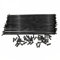Radios de bicicleta, radios de bicicleta, radios de acero, 14 G, 2,0 mm de diámetro, cilindro, color negro, curvado en J, radios de bicicleta de montaña, ciclismo, carretera, radios for ruedas de bici