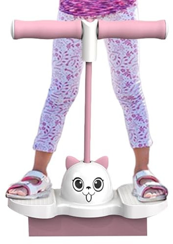 Alfombra de juego hinchable – Hamaca de actividades para niños pequeños, barra de salto iluminada para deportes de interior y fitness, castillo hinchable para niños | Juguete de pelota saltarina de eq