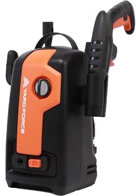 Yard Force EW U11E Electric Pressure Washer, 1600W, 120 Bar, 400L/h Flow Rate, 3m Hose