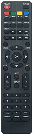 VINABTY Télécommande remplacée Convient pour Polaroid TV 19R4PR003 32R4PR003 32R4PR004 TDL22F4PR001 TDL32R4PR001 TDL40F4PR001 TDL40R4PR001 TQL4054PR001 32R4PR005 BQL32R4