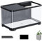 Aquarium-Starter-Set 30,6 X 19,6 X 18,4 cm Faunarium Zucht Becken Goldfisch-Tank Kleines Betta-Fischtank Dekoratives Salzwasser-Aquarium-Set Vielseitiges Aquarium Für Goldfische