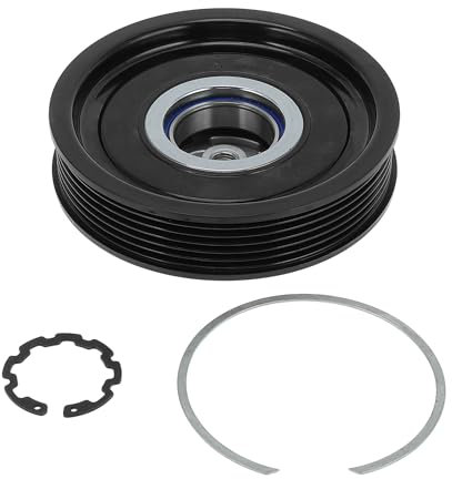 A ABSOPRO Kit frizione compressore dell'aria condizionata per Jeep Compass MK49/MP Patriot MK74/MP 2009-2012 1.8L 2.4L Puleggia di guida con cuscinetto N.158388/55111610AA