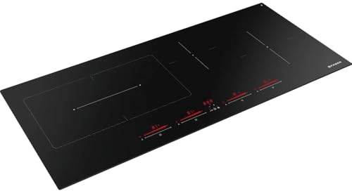 Faber 108.0604.942, Piano cottura a induzione Dream FCH SLIM 94 BK KL, Black