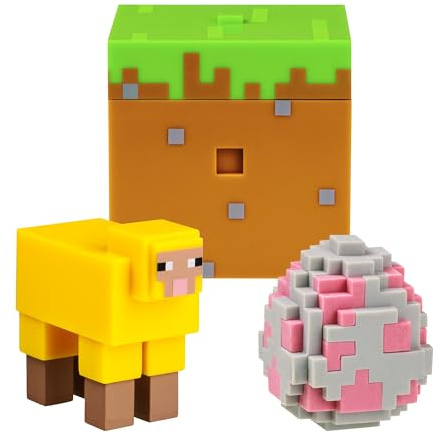Bizak Minecraft Capsula Sorpresa The Overworld, Modelos para coleccionar, Licencia Oficial del Videojuego de construcción y Bricks, Adultos Fans y niños o niñas (64110029-3)