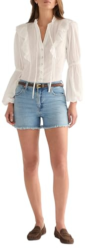 WRANGLER - Gürtel Damen - 100% Leder - Thin Western Belt - Camel