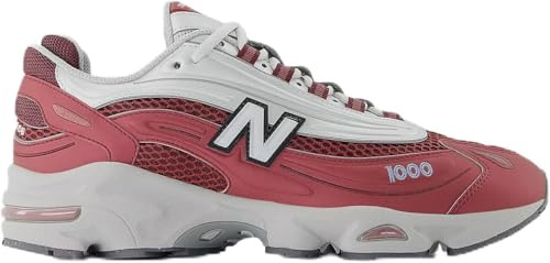 New Balance Men's 1000 'Red/Grey' - M1000Q, Red, 10 UK