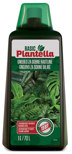 Unichem PLANTELLA Basic Zimmerpflanzen Dünger 1L – Flüssigdünger für kräftige Blätter, reiche Blüte & gesunde Wurzeln – Einfache Anwendung, für alle Zimmerpflanzen geeignet
