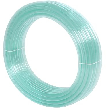 VIALIA PVC Schlauch transparent 4/6 mm, 25 Meter für Aquarium und Teich | Luftschlauch für Belüfter, Sauerstoffpumpen und Filteranlagen