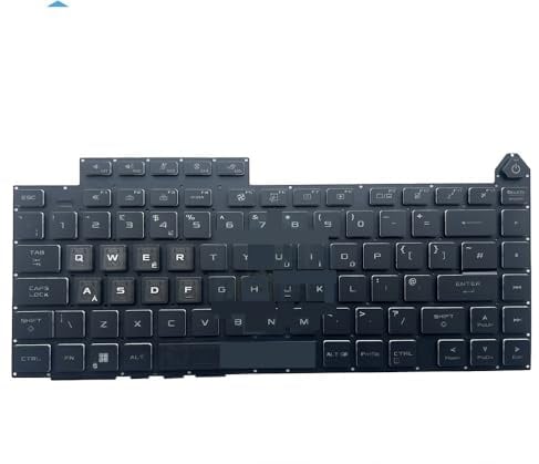 WGGYGMD UK-Tastatur für ROG Strix G16, G614, G614JZ, G614JU, G634, G634JZ, G634JY (2023, V220926B)