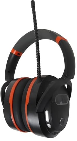 Boxer® Elektronischer Kapselgehörschutz mit Bluetooth 5.3 – DAB+ & FM Radio – Mikrofon – 30 dB SNR – IPX4 – 30 Std. Akku – EN352