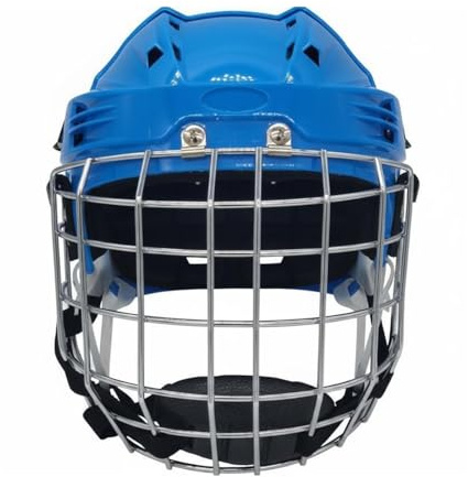 Bffcnl Casco Hockey Hielo Resistente a Impactos Casco Hockey Acolchado EVA para Adolescentes, Niños, Entrenamiento