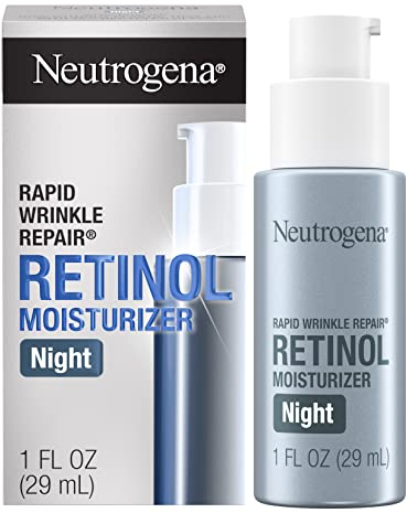 Neutrogena Rapid Wrinkle Repair Night Moisturizer - Nachtpflege, feuchtigkeitsspendend - Anti Agin, Anti Falten - aus USA