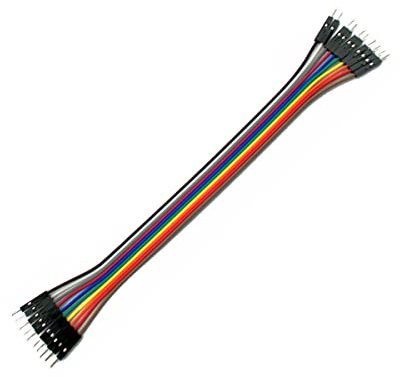 UMTMedia® 10 X Dupont Cables Male to Male Jumper Breadboard Wire GPIO Ribbon For Arduino Pi