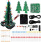 DONGKER Weihnachtsbaum LED DIY Löt Übungs Kits, Löt Bausatz für Elektronische Schaltungen, MINT-Projekt für Studenten Teenager, Musik Audio Spektrum Licht (3 Farben)