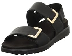Legero Damen Move Sandale, Schwarz 0100, 43 EU
