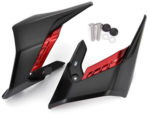 Moto Verkleidungs Winglets Für CB650R Frontverkleidung Aerodynamische Winglets Seitenspoiler Dekorativer dynamischer Flügel-Kit-Aufkleber 2019 2020 2021 2022 2023
