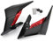 Moto Verkleidungs Winglets Für CB650R Frontverkleidung Aerodynamische Winglets Seitenspoiler Dekorativer dynamischer Flügel-Kit-Aufkleber 2019 2020 2021 2022 2023