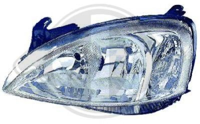 Diederichs Hauptscheinwerfer 1813981 links