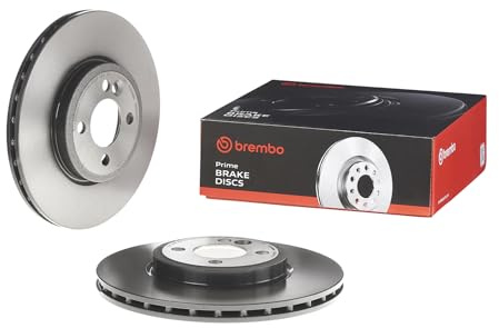 Brembo 09.A047.31 UV Coated Pillar Vented Front Brake Rotor MINI OE# 34116858652