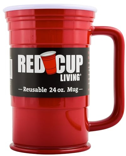 Red Cup Living Mug, 24-Ounce