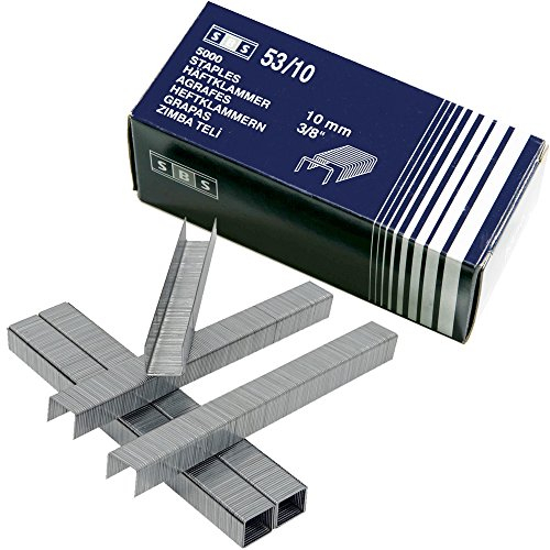 5000 Stk. SBS Tackerklammern Typ 53 10mm Heftklammern Handtackerklammern Klammern