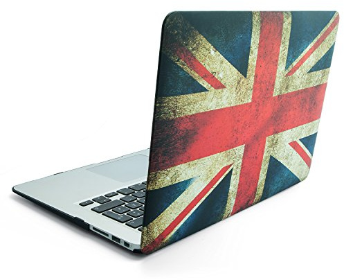 Energmix MacBook Air13.3'' Schale Union Jack (UK Flagge) Schutzhülle Plastik Case 13 Zoll