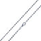 MATERIA 2,7mm Kugelkette Silber 925 hochglänzend - Halskette Damen Collier in 40-70cm mit Box #K10, Länge Halskette:60 cm