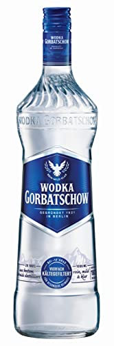 Wodka Gorbatschow 37,5 Prozent vol. (1 x 1 l) Premium Vodka - absolute Reinheit und Klarheit, milder Geschmack, ideal als Longdrink, im Cocktail oder als Shot