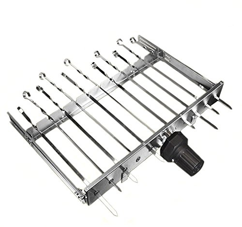 OLYMP Akku Spiessdreher - Drehspieß - Aufsatz SESAM Profi für 11 Spieße