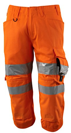 Mascot 17549-860-14-C68 Dreiviertel-Hose Klasse 2, Warn-Orange, C68