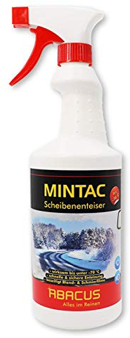 Abacus® Dégivreur de vitres, dégivrant pour vitres de Voiture, dégivrant jusqu'à -70 °C, 750 ML (4096)