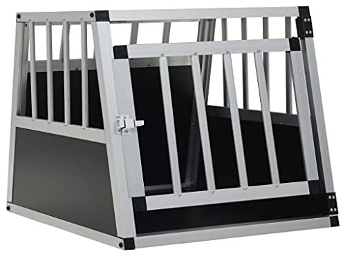 vidaXL Cage pour Chien Une Porte 54x69x50 cm Niche Chenil Caisse de Transport