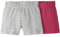 Moon and Back by Hanna Andersson Jungen Shorts, Dunkelrosa, 2 Jahre