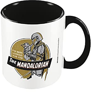 Star Wars The Mandalorian 2 (I’Ve Been Looking for You) Black Inner C Mug