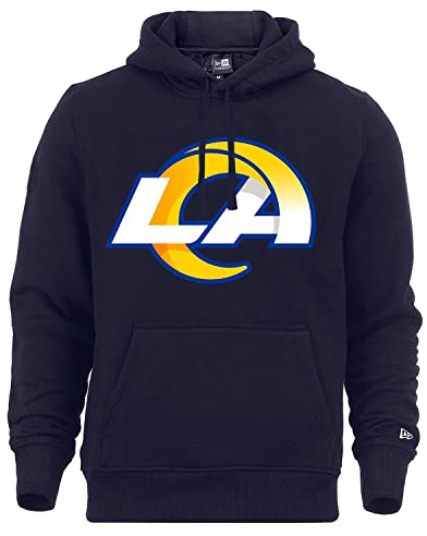 New Era - NFL Los Angeles Rams Team Logo Hoodie - Blau ApparelSize XL, Farbe Blau, Größe XL