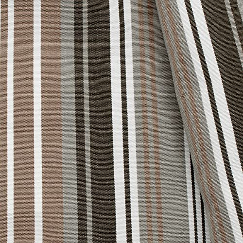 STOFFKONTOR Liegestuhlstoff Outdoorstoff Stoff Streifen Mix 7 Breite 45cm - Meterware, multicolor - zum Bespannen von Klapp- und Liegestühlen, Balkonverkleidung, Deko, uvm.