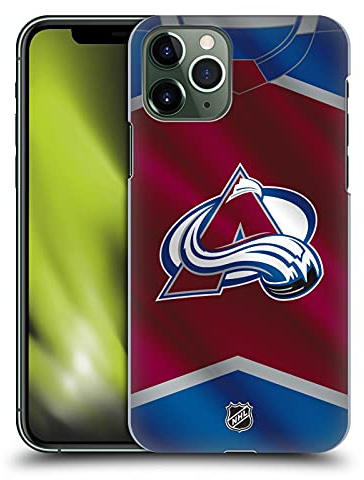 Head Case Designs Offizielle NHL Jersey Colorado Avalanche Harte Rueckseiten Handyhülle Hülle Huelle kompatibel mit Apple iPhone 11 Pro