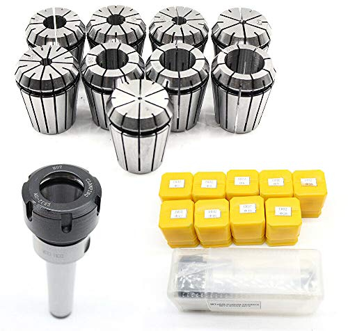M12 MK3 ER32 Spannzangenfutter 9 tlg Spannzangen Satz 2-20mm für Fräser