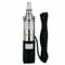 SHYLIYU Submersible Deep Well Pump 12V 200W Solar Submersible Water Pump 2300L / H Well Pump for Industrial Household and Agriculture, Black,silver, (DC-QGD)