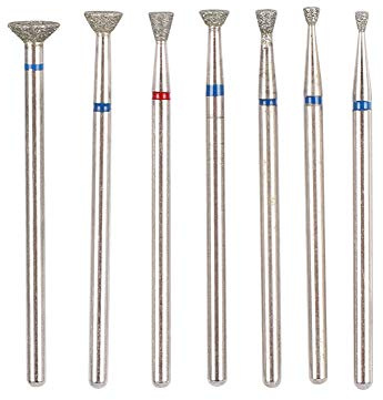 Cuticle Nail Drill Bit, Electric Diamond Removal Gel Bit Manicure Polishing Remover Bits Carbide Professional Burrs Filing Acrylic Nails Down Removing Tools for Files Machine Pedicure Tool