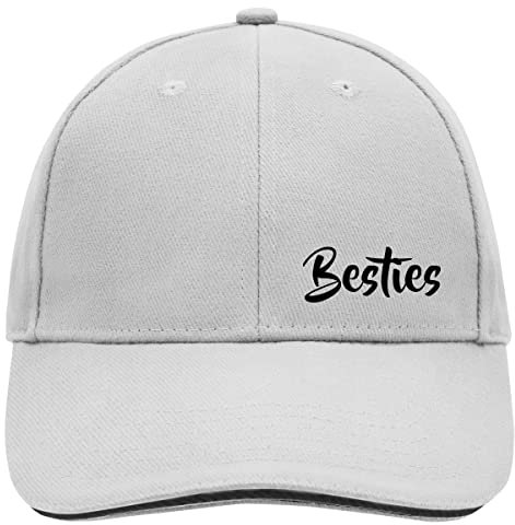 Huuraa Baseball Cap Bestie Besty Geschenk Dark Grey/White Bestie Geschenkidee
