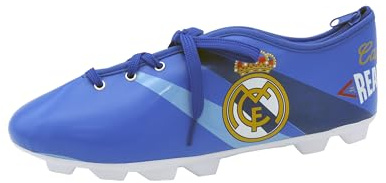 CYPBRANDS Real Madrid Stiefeltasche, blau, Estandar, Real Madrid Portatodo Stiefel