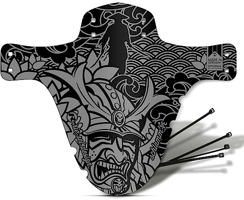 Riesel Design Mudguard Schlamm:PE – MTB Schutzblech inkl. Kabelbinder – stylisches & modernes Fahrrad Schutzblech für Jede Radgröße – Made in Germany