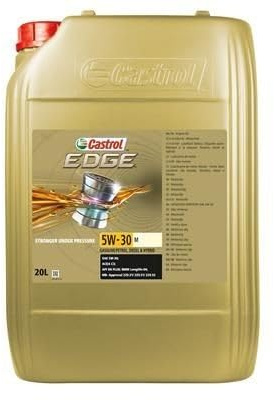 CASTROL Motoröl 5W-30 EDGE Synthetiköl Motor Öl ACEA C3 API SN Plus M 20L Kompatibel mit BMW 3 Touring E91 3 Limousine E90 5 Touring F11 3 Limousine E46, MERCEDES-BENZ C-Klasse Limousine W204