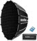 GODOX QR-70T 70cm Tiefe Parabolische Quick Release Softbox Gittertiefe 34.1cm Für Godox MS200-V MS300-V SK400II-V DP400III-V DP600III-V SL60W SL60IID SL60IIBi SL100D SL100Bi und Studio Video Licht