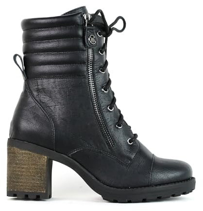 CHATTAWAK 12 ferraranoir38, Botas Cortas al Tobillo Mujer, Negro, 38 EU