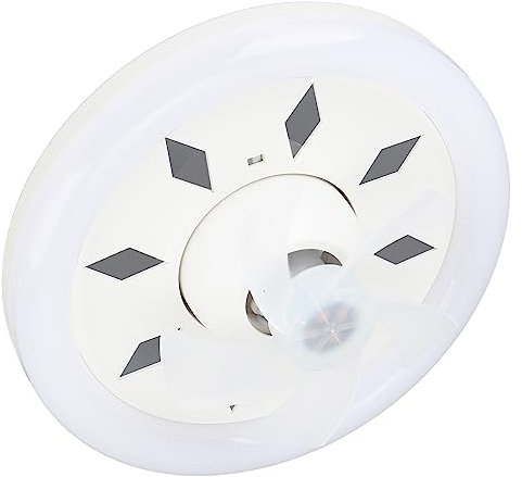 SWLECA Luz de Ventilador de Techo oscilante de 360 ​​​​Grados con Control Remoto,Ventilador de Techo con luz de 11.8 Pulgadas y 60 vatios,Ventiladores de Techo con Luces y Control Remoto
